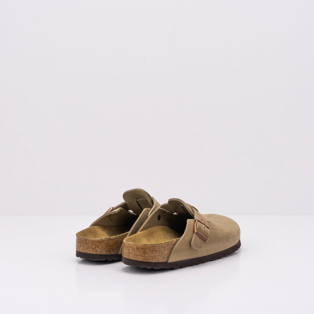 Zuecos Birkenstock Boston NU Oiled Tabacco Brown Birkenstock