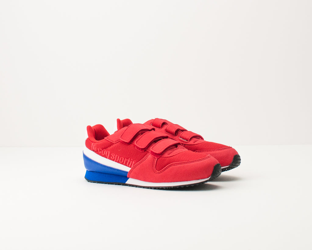 Buy kid s trainers online le coq sportif 1910116 alpha II ps sport pure red cobalt Moksin Moksin