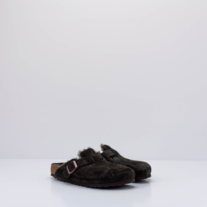 ZUECO - BIRKENSTOCK - BOSTON LANA DE BORREGO MOCHA 1020529