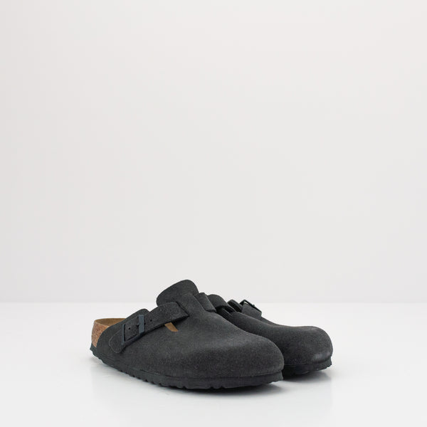 ZUECO - BIRKENSTOCK - BOSTON VELVET GREY 1028552