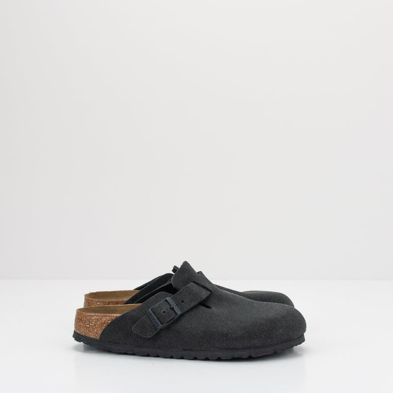 ZUECO - BIRKENSTOCK - BOSTON VELVET GREY 1028552