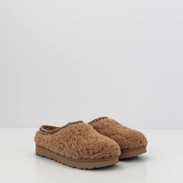 ZUECO - UGG - TASMAN MAXI CURLY CHESTNUT