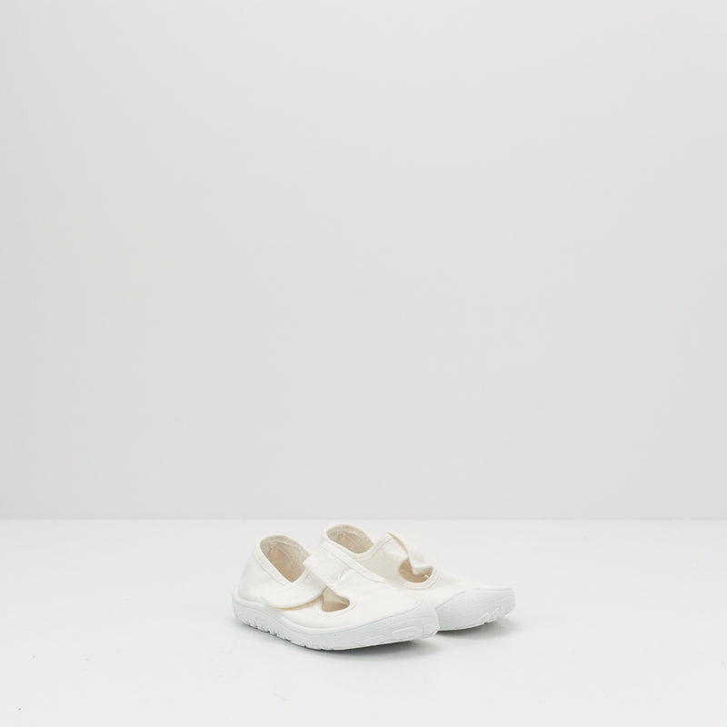 VICTORIA - SNEAKER - BOSCO BAREFOOT DREC CANVAS SANDAL WHITE