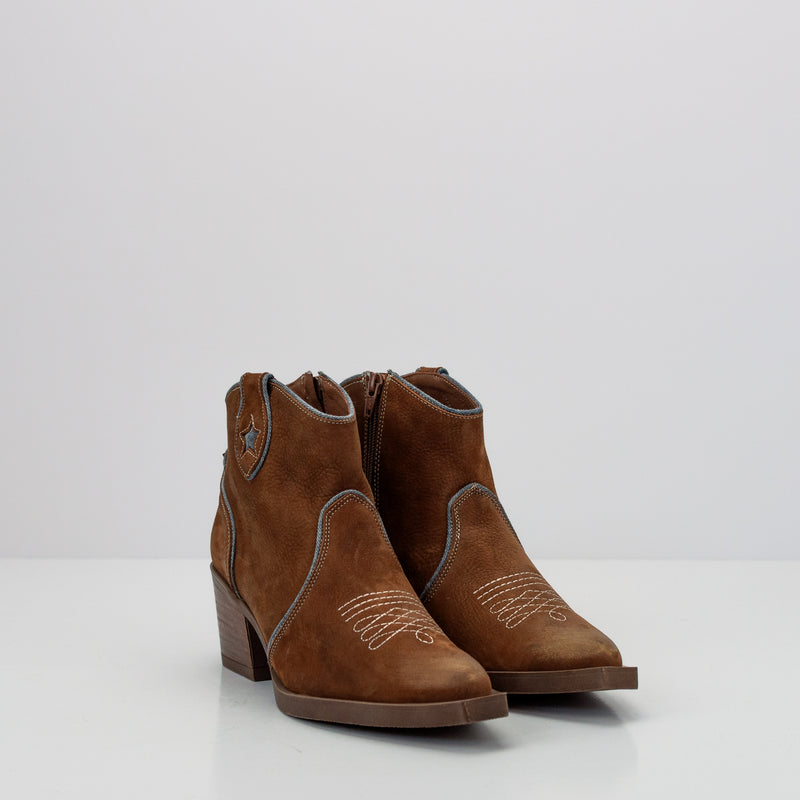 NEMONIC - ANKLE BOOT - ATLANTA 2273 GRAS TABACO