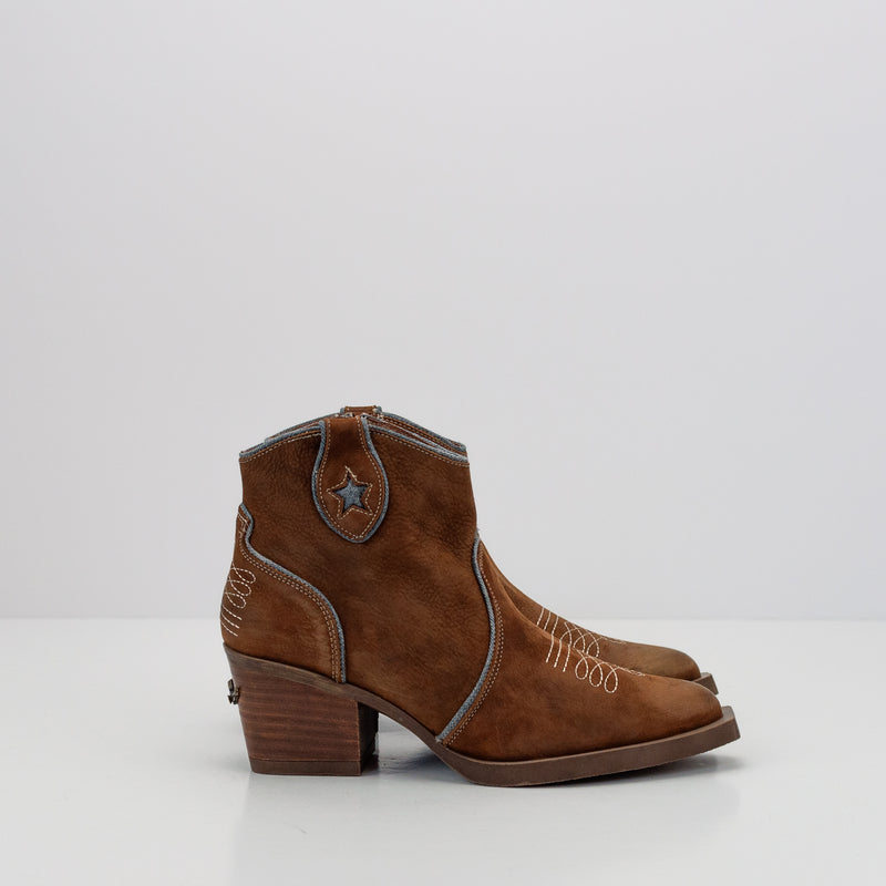 NEMONIC - ANKLE BOOT - ATLANTA 2273 GRAS TABACO