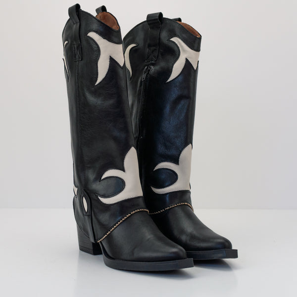 NEMONIC - BOOT - ATLANTA 2399 SAUVAGE BLACK