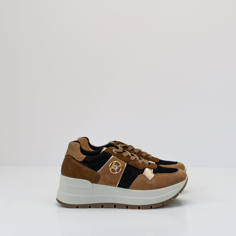 IGI&CO - SNEAKER - DONNA KOLA CARAMEL NERO