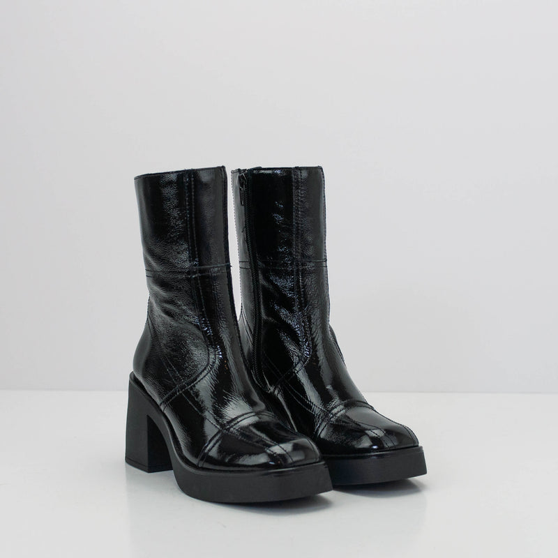 BRYAN STEPWISE - BOOT - POPPY BLACK