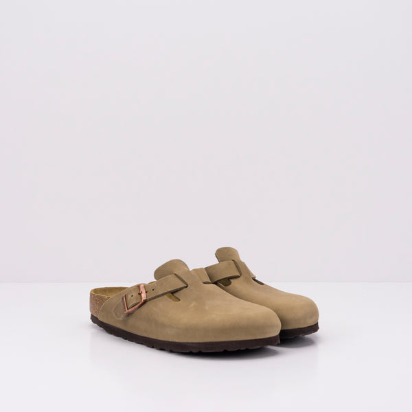 Zuecos Birkenstock Boston NU Oiled Tabacco Brown Birkenstock