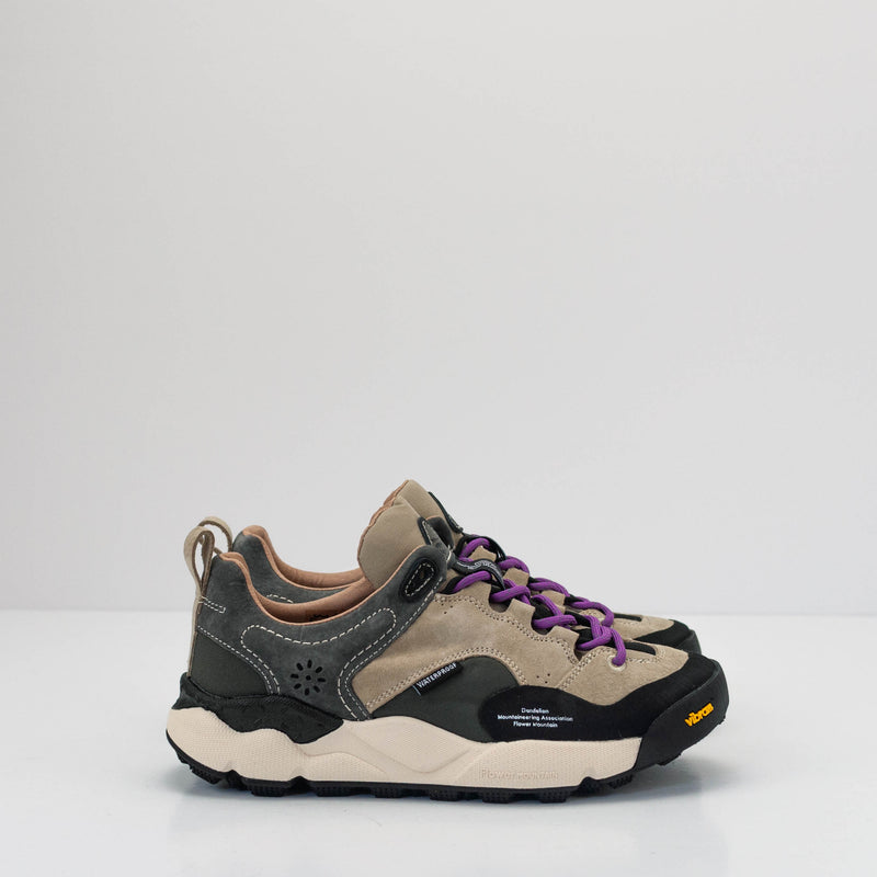 ZAPATILLA - FLOWER MOUNTAIN - BACK COUNTRY UNI SUEDE VINTAGE NYLON GREY ANTHRACITE