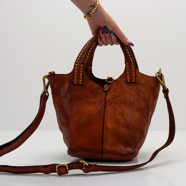 BOLSO - CAMPOMAGGI - C038820ND X0007 C1502 COGNAC