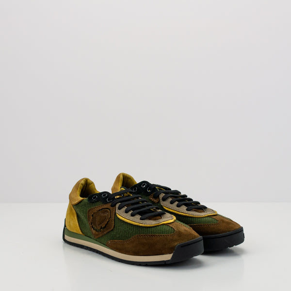 SATORISAN - ZAPATILLA - ENSO TWILL FELT KHAKI PSYCHADELIC