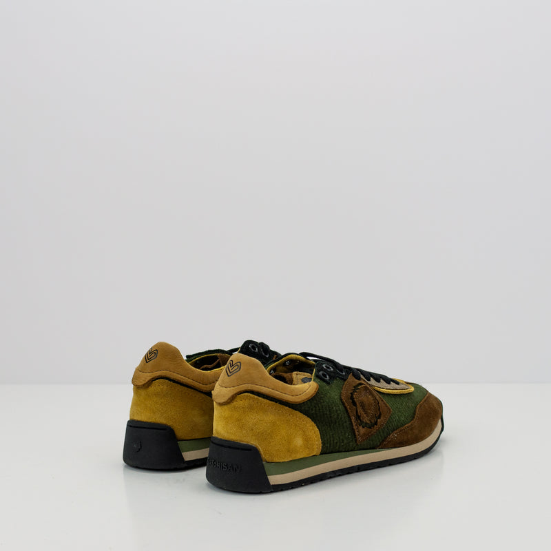 ZAPATILLA - SATORISAN - ENSO TWILL FELT KHAKI PSYCHADELIC