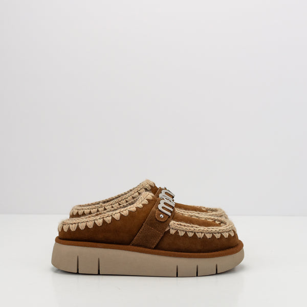 ZOCO - MOU - BOUNCE CLOG METAL LOGO PINK BROWN