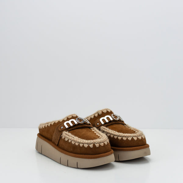 ZOCO - MOU - BOUNCE CLOG METAL LOGO PINK BROWN