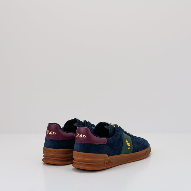 POLO RALPH LAUREN - SNEAKER - HRT AERA PP SNEAKERS LOW TOP LACE NAVY