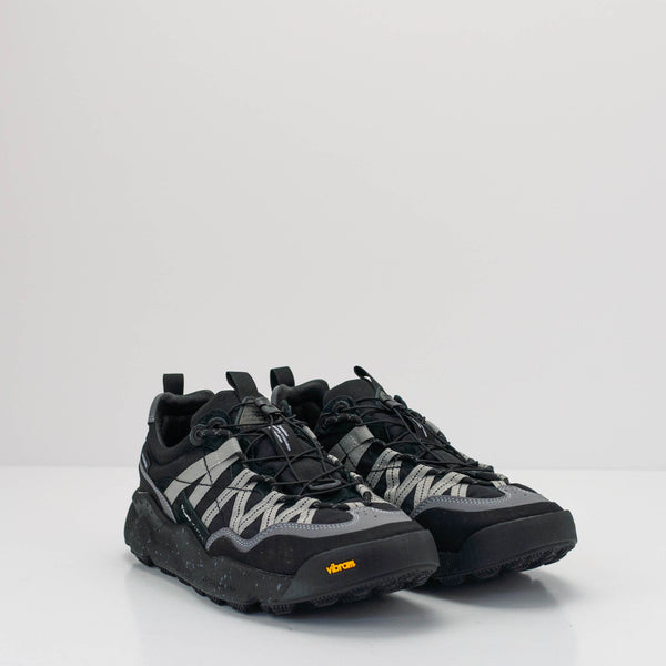 ZAPATILLA - FLOWER MOUNTAIN - IWANO UNI SUEDE NYLON ANTHRACITE ACCIAIO