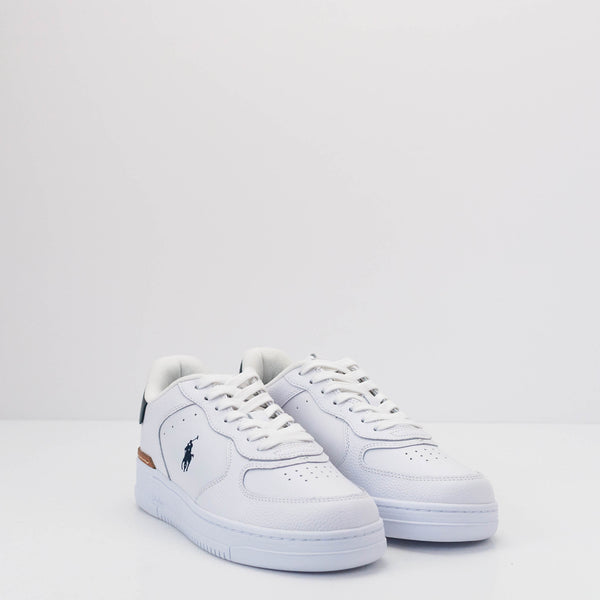 ZAPATILLA - POLO RALPH LAUREN - MASTERS CRT SNEAKERS LOW TOP LACE WHITE