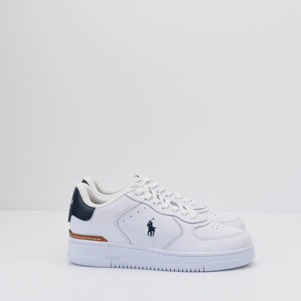 ZAPATILLA - POLO RALPH LAUREN - MASTERS CRT SNEAKERS LOW TOP LACE WHITE