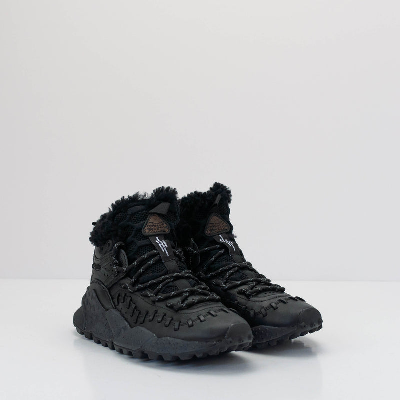 FLOWER MOUNTAIN - SNEAKER - MORICAN UNI NAT SHEARLING BLACK