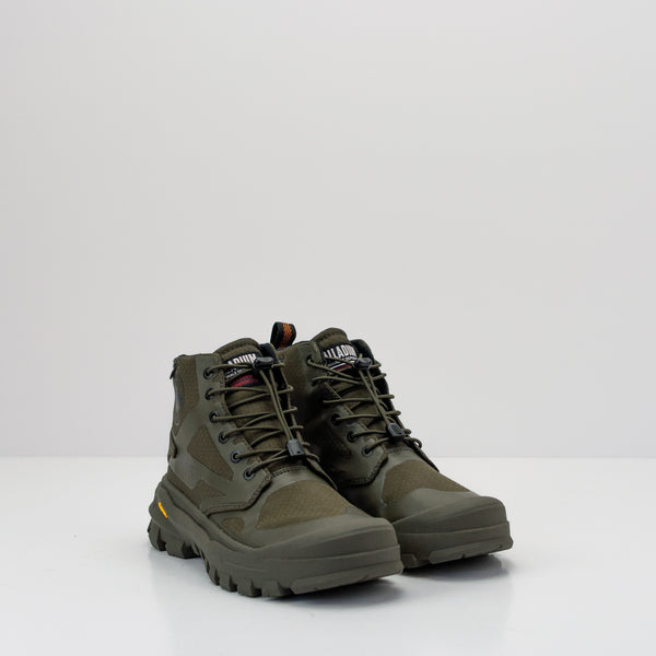 BOTIN - PALLADIUM - PALLARIDER CUFF WATERPROOF OLIVE NIGHT HOME