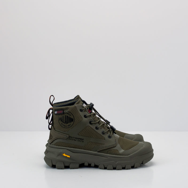 BOTIN - PALLADIUM - PALLARIDER CUFF WATERPROOF OLIVE NIGHT MULLER