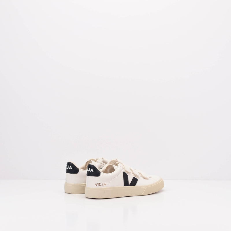 ZAPATILLA - VEJA - RECIFE CHROMEFREE LEATHER WHITE BLACK RC052790