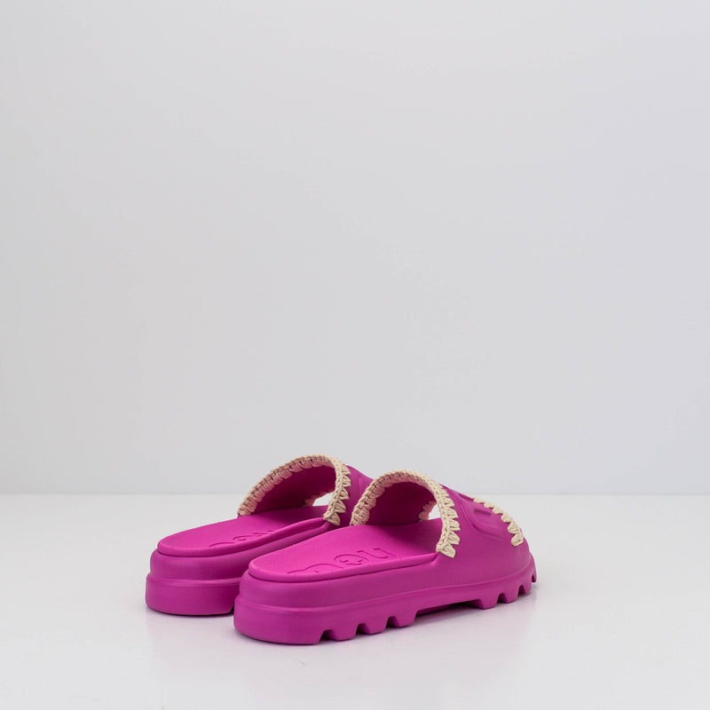 MOU - SANDAL - EVA ONE PIECE SLIDE FUXIA MIX