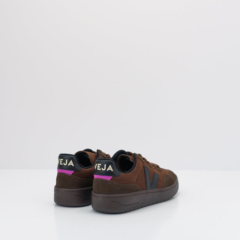 ZAPATILLA - VEJA - V-90 SUEDE WALNUT BLACK VD0303663