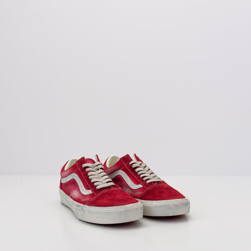 VANS - SHOE - OLD SKOOL WAVE WASHED RED