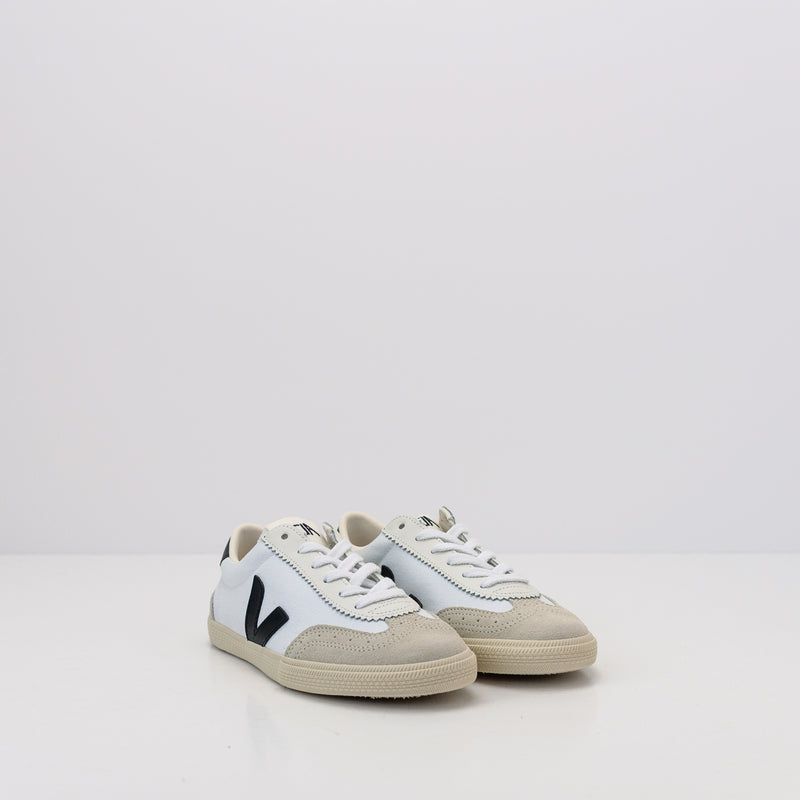 ZAPATILLA - VEJA - VOLLEY CANVAS WHITE BLACK VO0103524A MUJER