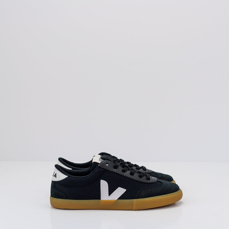 VEJA - SNEAKER - VOLLEY CANVAS BLACK WHITE NATURAL MAN