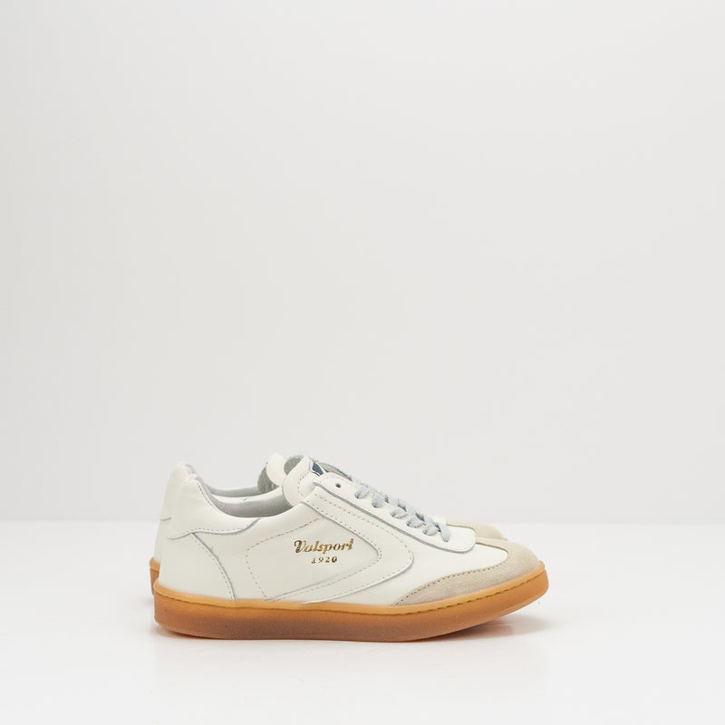 VALSPORT - SNEAKER -OLIMPIA LEATHER SUEDE BIANCO BIANCO MAN