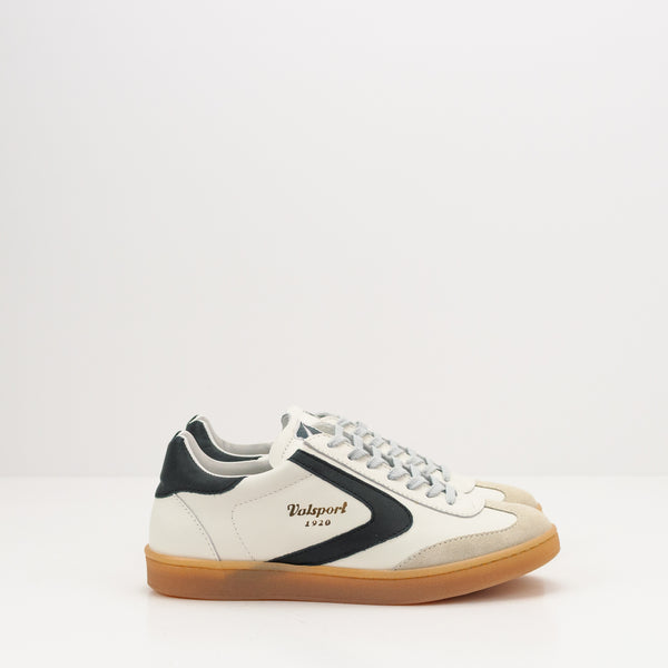 ZAPATILLA - VALSPORT - OLIMPIA LEATHER SUEDE BIANCO NERO