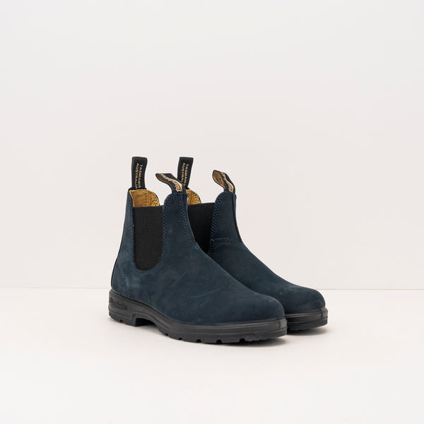 Navy sale blue blundstones